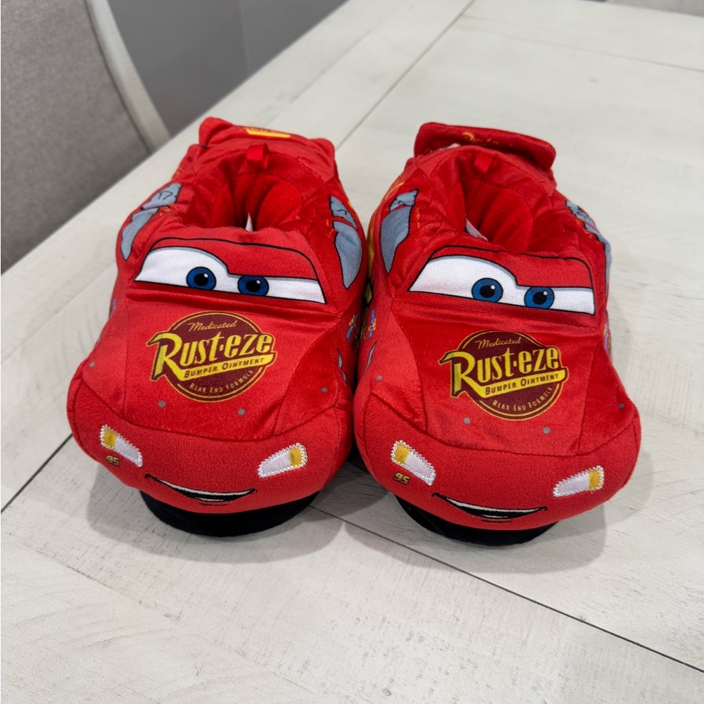 Disney Cars Red Lightning McQueen Slippers